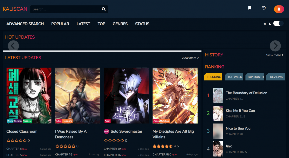 KaliScan screenshot